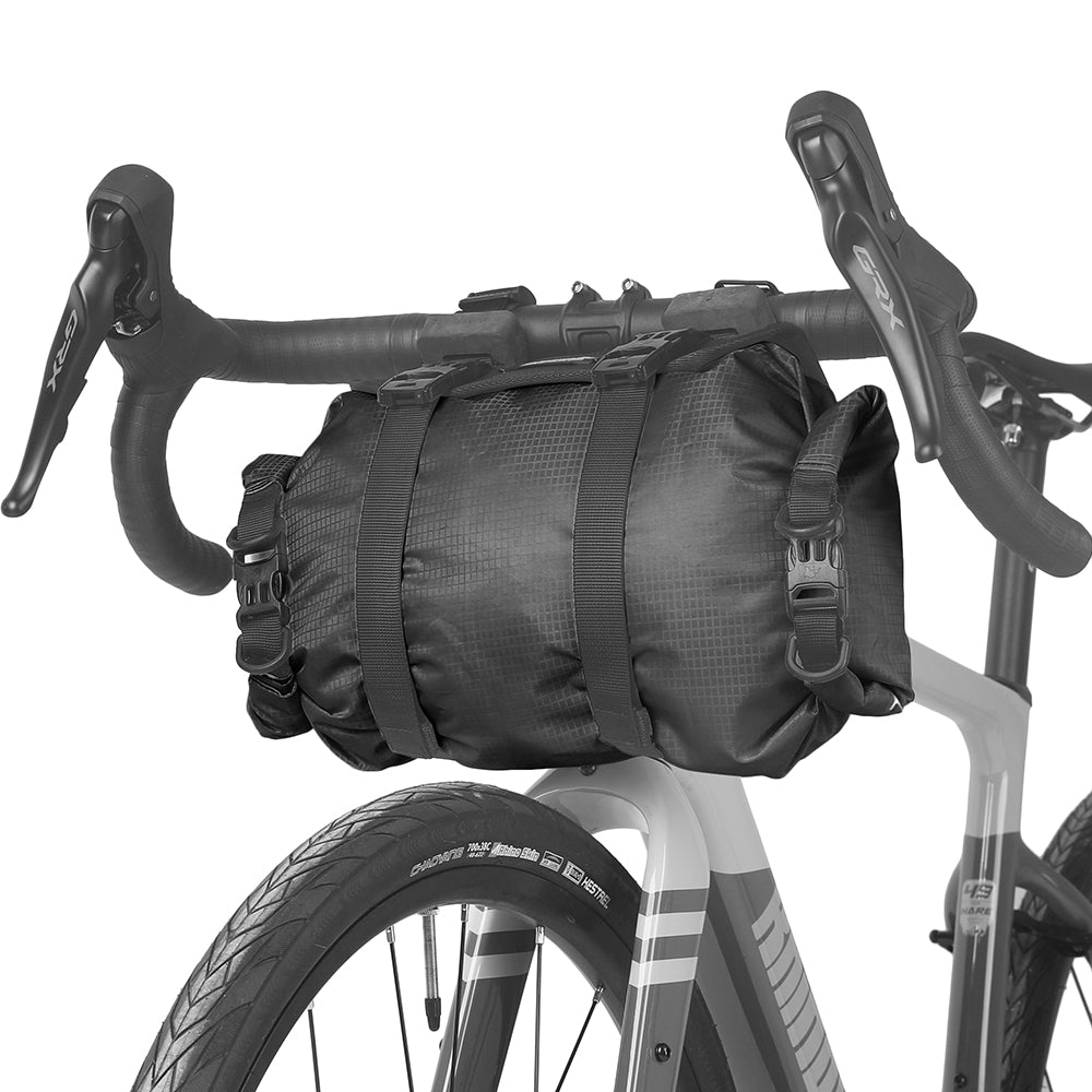 RHINOWALK RK9400 Bicycle Handlebar Roll Design Dry Bag with Waterproof Inner Bag RHINOWALK RK9400 Bicycle Handlebar Roll Design Dry Bag with Waterproof Inner Bag